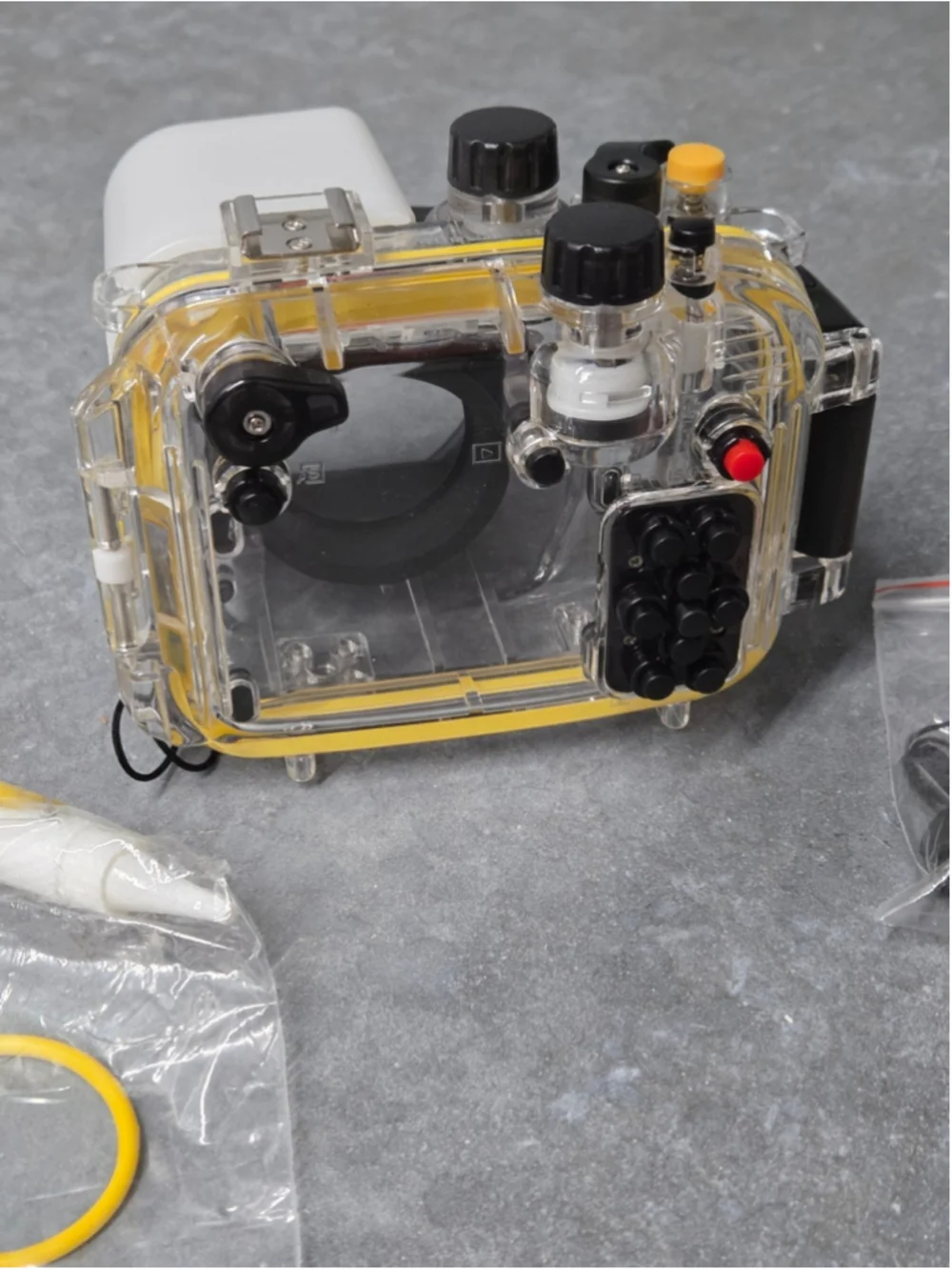 Waterproof Camera Case for G15 - Blue Photography Underwater